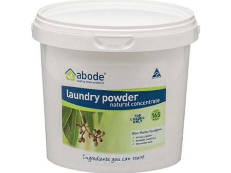 Abode Cleaning Products Abode Laundry Powder (Front & Top Loader) Blue Mallee Eucalyptus 4kg For Discount