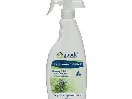 Abode Cleaning Products Abode Bathroom Cleaner Rosemary & Mint Spray 500ml For Sale