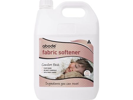 Abode Cleaning Products Abode Fabric Softener (Front & Top Loader) Comfort Fresh 4000ml Online now