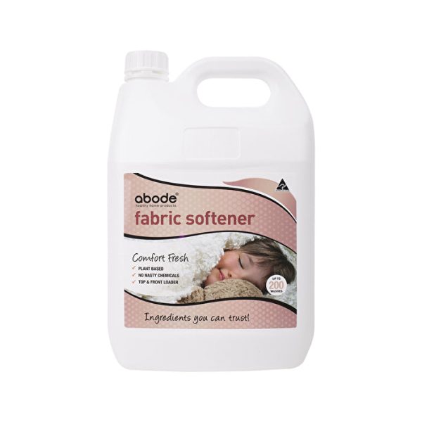 Abode Cleaning Products Abode Fabric Softener (Front & Top Loader) Comfort Fresh 4000ml Online now