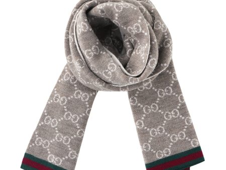 Gucci Unisex Guccissima Scarf 325806  Beige For Cheap