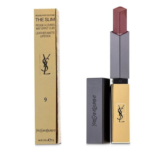 Yves Saint Laurent Rouge Pur Couture The Slim Leather Matte Lipstick - # 9 Red Enigma 2.2g 0.08oz Online Sale