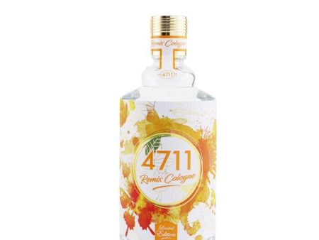 4711 Remix Cologne Orange Eau De Cologne Spray 100ml 3.4oz Online Hot Sale