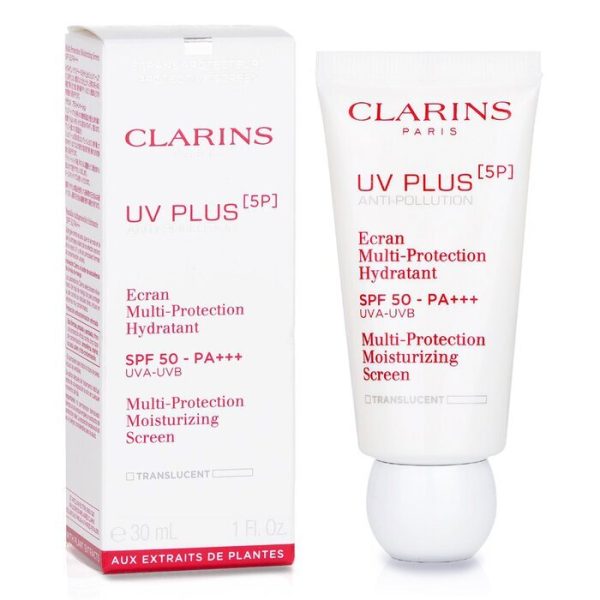 Clarins UV Plus [5P] Anti-Pollution Multi-Protection Moisturizing Screen SPF 50 - Translucent 30ml 1oz For Discount