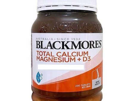 Blackmores Total Calcium Magnesium + D3  200 Tablets Online Sale