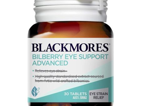 Blackmores Bilberry Eye Support Advanced  30 capsules Online Sale