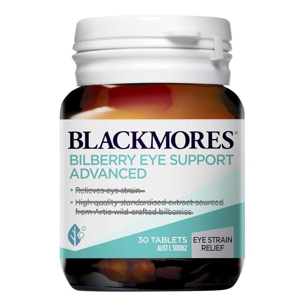 Blackmores Bilberry Eye Support Advanced  30 capsules Online Sale