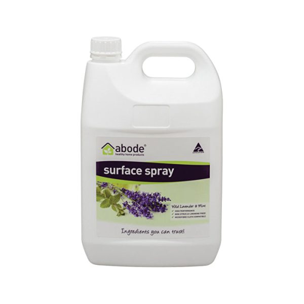 Abode Cleaning Products Abode Surface Spray Wild Lavender & Mint 4000ml Supply