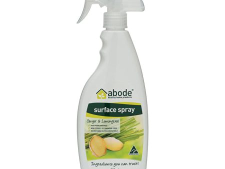 Abode Cleaning Products Abode Surface Spray Ginger & Lemongrass Spray 500ml Online