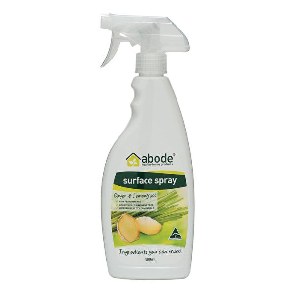 Abode Cleaning Products Abode Surface Spray Ginger & Lemongrass Spray 500ml Online