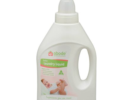 Abode Cleaning Products Abode Laundry Liquid (Front & Top Loader) Baby (Fragrance Free) 1000ml Fashion