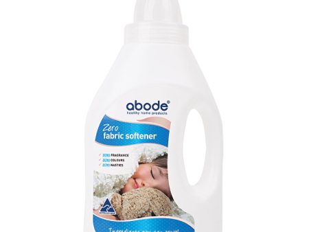 Abode Cleaning Products Abode Fabric Softener (Front & Top Loader) Zero 1000ml Discount