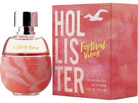 Hollister Festival Vibes Eau De Parfum Spray 100ml 3.4oz Supply