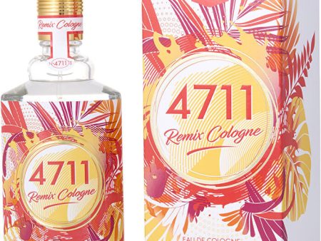 4711 Remix Cologne Eau De Cologne Spray (2022 Grapefruit Limited Edition) 100ml 3.4oz Online Sale