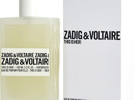 Zadig & Voltaire This Is Her Eau De Parfum Spray 100ml 3.4oz Online Sale