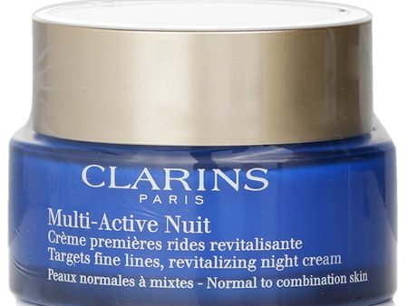 Clarins Multi Active Night Targets Fine Lines Revitalizing Night Cream (For Normal To Combination Skin)  50ml 1.6oz Cheap