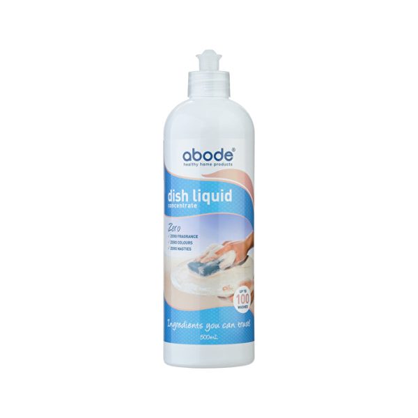 Abode Cleaning Products Abode Dish Liquid Concentrate Zero 500ml Cheap