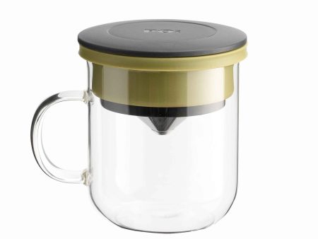 PO: Duo Dripper Mug 2.0  Green - 350ml Online now