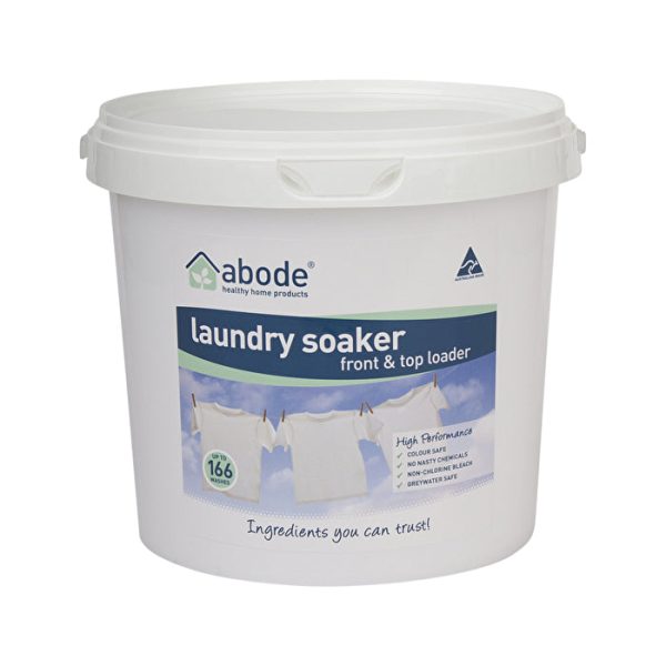 Abode Cleaning Products Abode Laundry Soaker (Front & Top Loader) High Performance Bucket 4kg For Discount