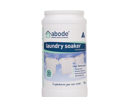 Abode Cleaning Products Abode Laundry Soaker (Front & Top Loader) High Performance 1kg Cheap