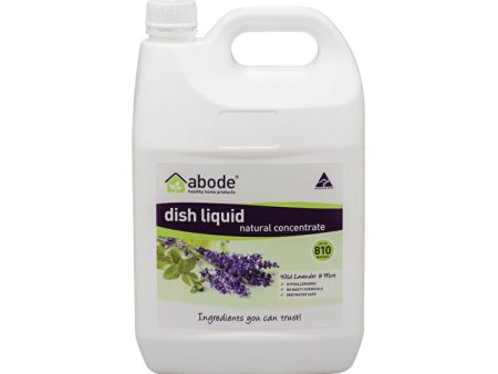 Abode Cleaning Products Abode Dish Liquid Concentrate Wild Lavender & Mint 4000ml For Cheap