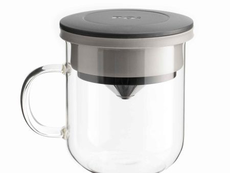 PO: Duo Dripper Mug 2.0  Grey - 350ml on Sale