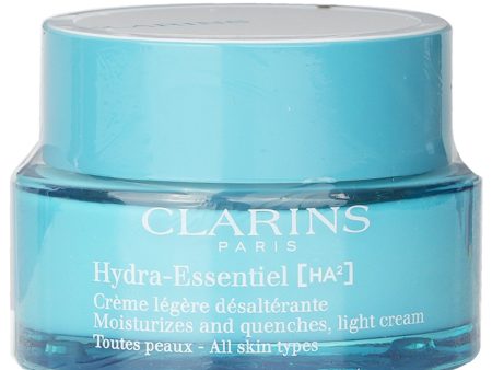 Clarins Hydra Essentiel [HA?] Moisturizes And Quenches, Light Cream (For All Skin Types)  50ml 1.7oz Online Hot Sale