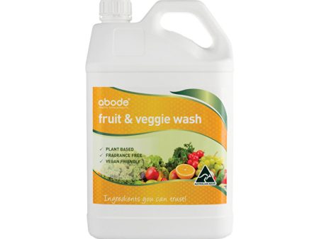 Abode Cleaning Products Abode Fruit & Veggie Wash 4000ml on Sale