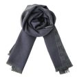 Gucci HALF GG LOGO WOOL SCARF 344994  Black Supply