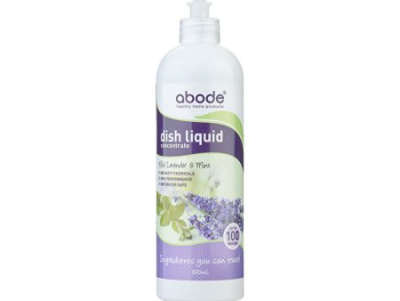 Abode Cleaning Products Abode Dish Liquid Concentrate Wild Lavender & Mint 500ml Fashion