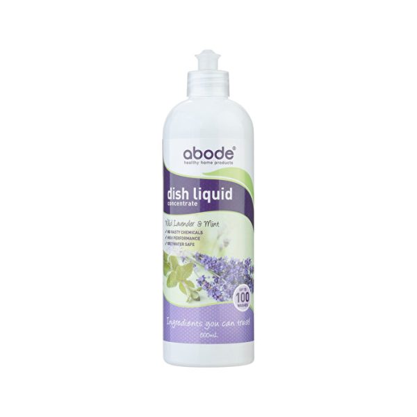 Abode Cleaning Products Abode Dish Liquid Concentrate Wild Lavender & Mint 500ml Fashion