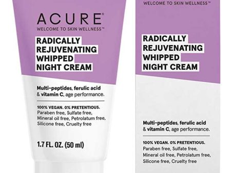 Acure Radically Rejuvenating Whipped Night Cream 50ml Online Hot Sale