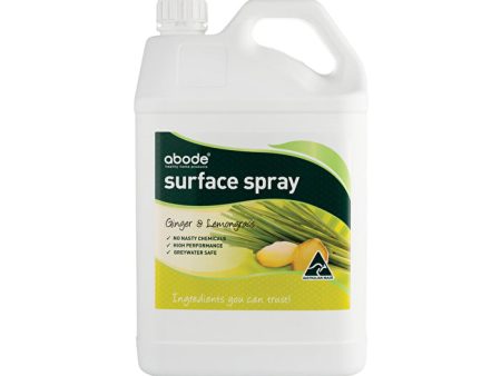 Abode Cleaning Products Abode Surface Spray Ginger & Lemongrass 4000ml For Cheap