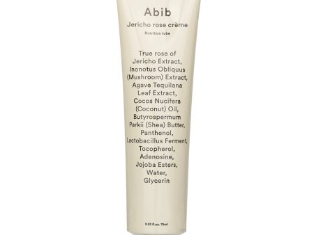 Abib Jericho Rose Cream Nutrition Tube  75ml 2.53oz For Cheap