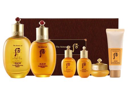 Whoo (The History Of Whoo) Gongjinhyang skin care set  6 pcs For Sale