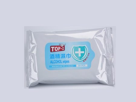 TOP-Z TOP-Z 75% Alcohol Wipes  Fixed Size Supply