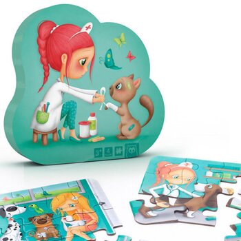 Eurekakids Veterinary Puzzle  Fixed Size Sale