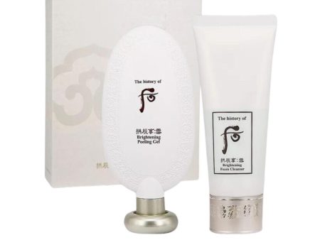 Whoo (The History Of Whoo) Gongjinhyang Seol Radiant White Exfoliating SET  2 pcs Supply