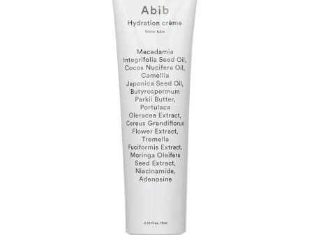 Abib Hydration Cream Water Tube  75ml 2.53oz Online now