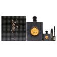 Yves Saint Laurent Black Opium by Yves Saint Laurent for Women - 3 Pc Gift Set 3oz EDP Spray, 0.25oz EDP Mini, 0.06oz Mascara Online Sale