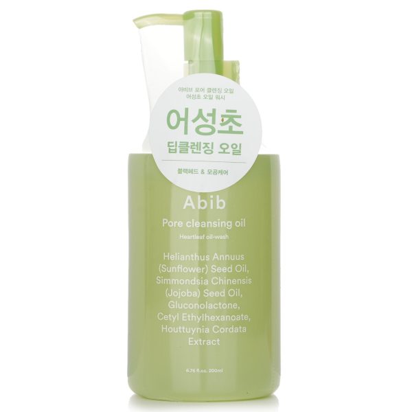 Abib Pore Cleansing Oil Heartleaf Oil Wash  200ml 6.76oz Online