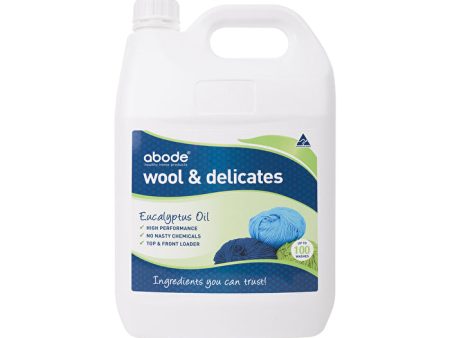 Abode Cleaning Products Abode Wool & Delicates (Front & Top Loader) Eucalyptus 4000ml Online Sale