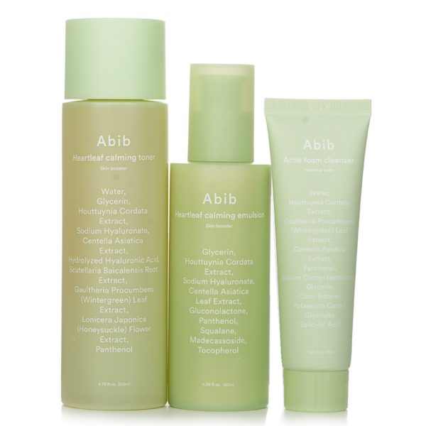 Abib Heartleaf Calming 2 Step Set:  3pcs Supply